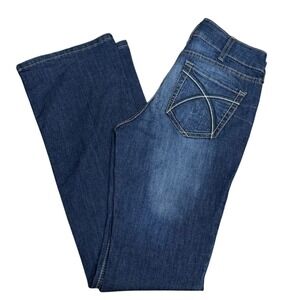 Ariat Real Denim Bootcut Jeans Dark Wash Western Style Women's Size 29L